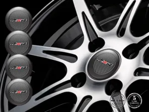 Hub Cap Sticker Design Stylish Dome Labels
